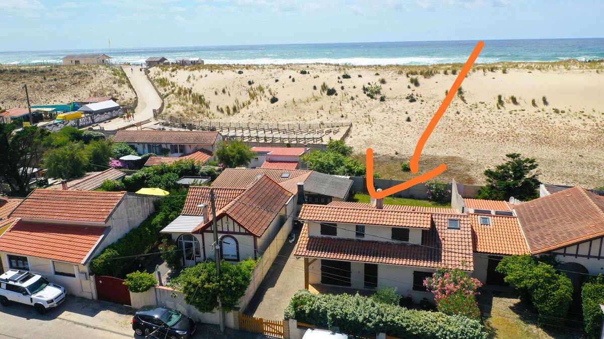 Lacanau-Ocean House | Villa sleeps 15, 50 meters from the South Lacanau Ocean Beach access