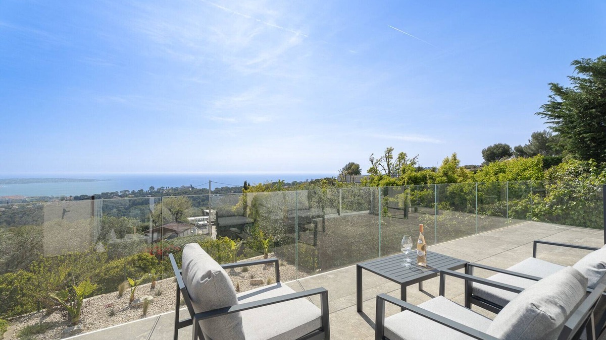 Vallauris Villa | Villa Solara - Sea view