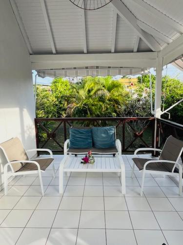 Anse-Bertrand Villa | Villa Sous le Manguier-Anse Bertrand 5min plage