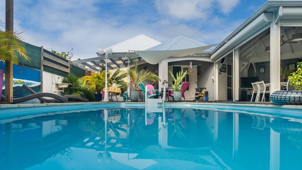 Sainte-Anne Villa | Villa Ste Anne CARBET ISLANDS - 6/7 POOL & SPA - Bourg & beach 800 m
