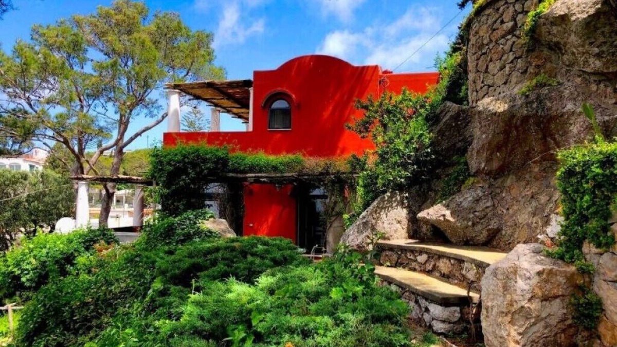 Marina Grande Villa | Villa storica 1920 Con giardino di limoni e palme con vista sul mare
