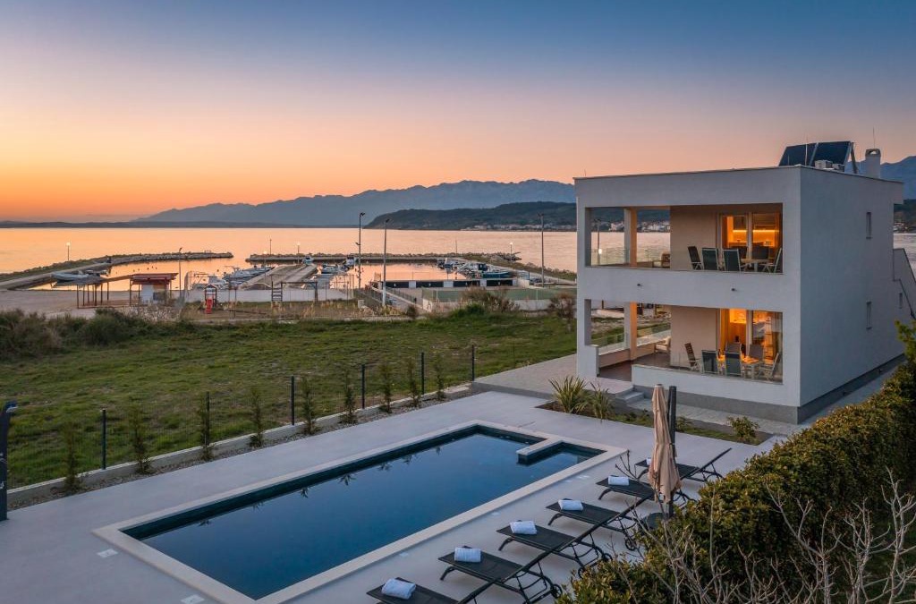 Ljubac Villa | Villa Sunset Bay - amazing view and large heated pool