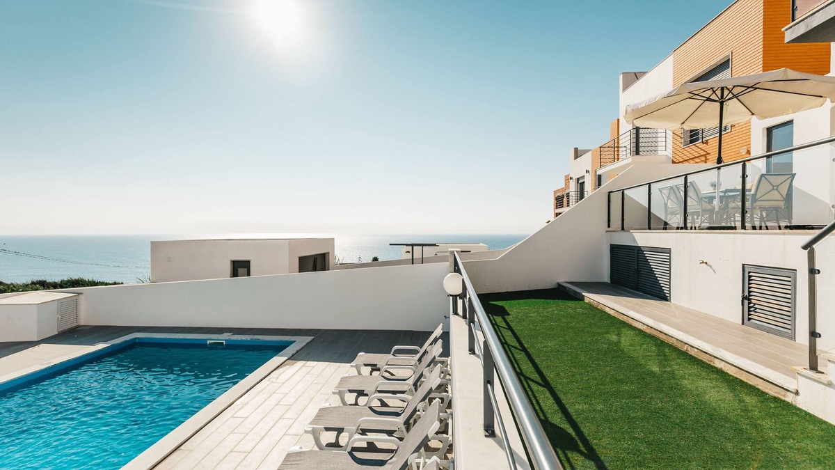 Atalaia Villa | Villa Sunset Paradise 2 swimming pool and breathtaking sea view