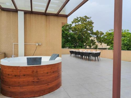 Anjuna Villa | Villa Takiana - 4BHK pvt pool, Gym, 5mins to beach