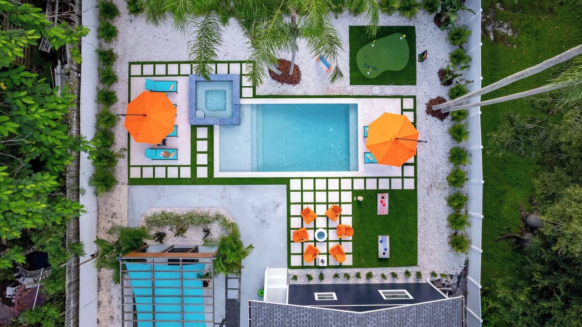 River District House | Villa Tessa Pool Mini Golf 8 Miles to Beach