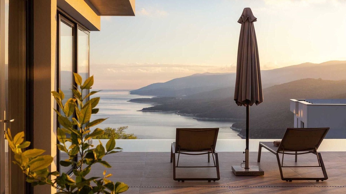 Rabac Villa | Villa Verde Horizon - new villa with gorgeous views, private pool, spa and a Jacuzzi