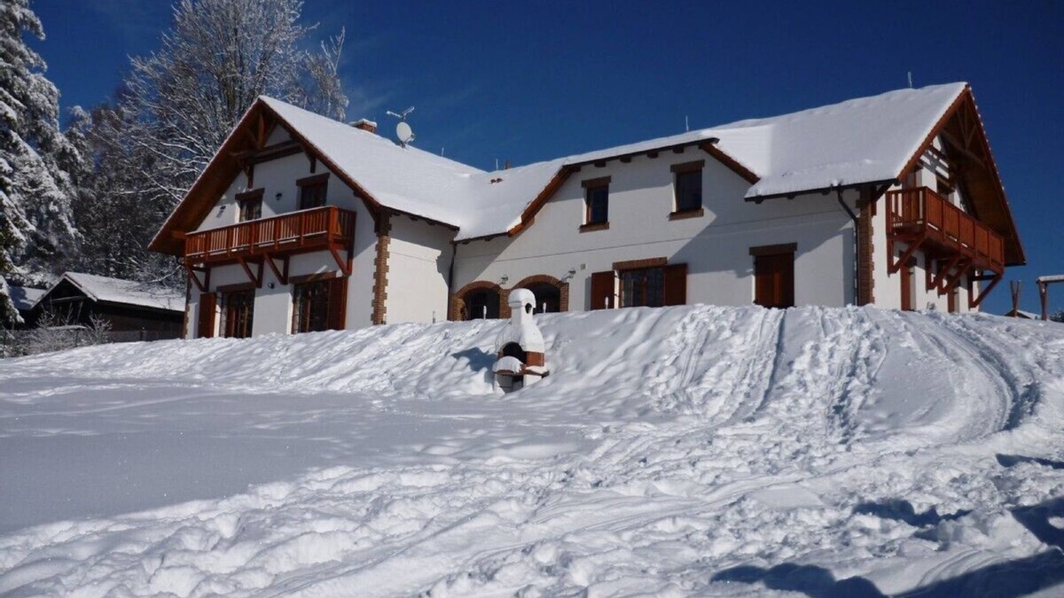 Lipno nad Vltavou House | Villa Victoria - spacious house & garden & sauna, near lake & ski resort