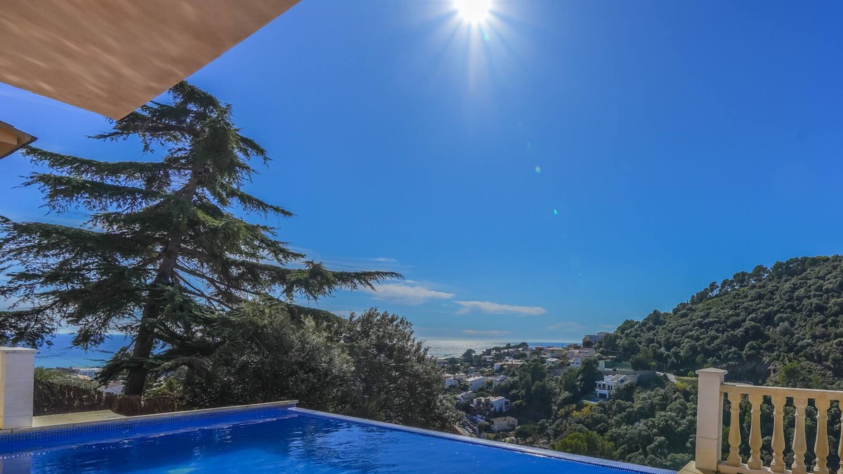 Santa Susanna House | Villa Vistamar, sea view, pool