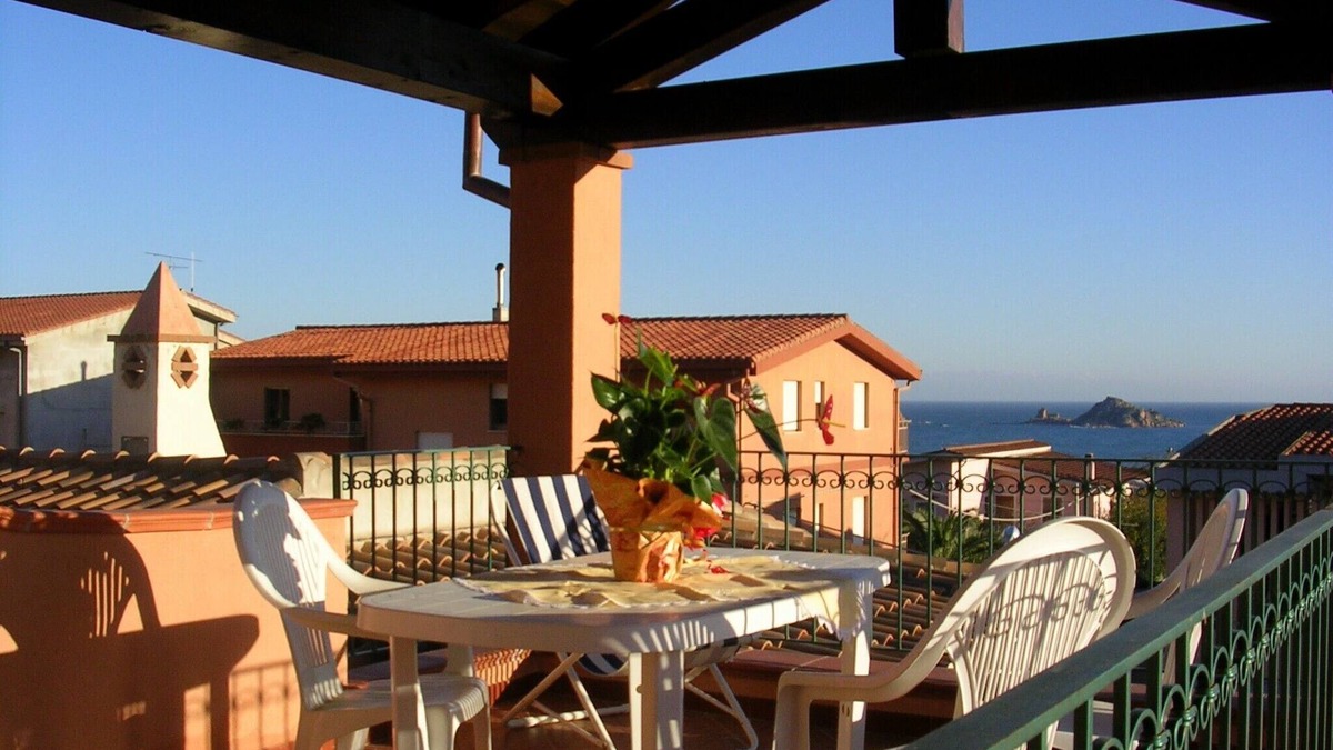 Santa Maria Navarrese Apartment | Villa with stunning sea views, 500 meters from the beach and cliffs