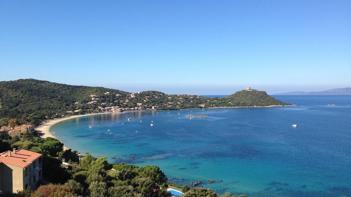 Belvedere-Campomoro Villa | Villa with swimming pool, 10 mn walk from the beach, exceptional sea view