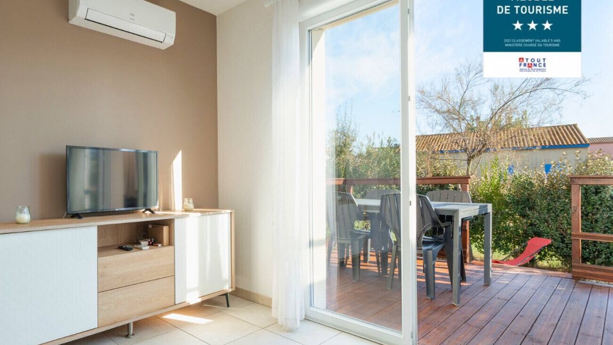 Valras-Plage Villa | Villa with garden near the beach for 6 pers