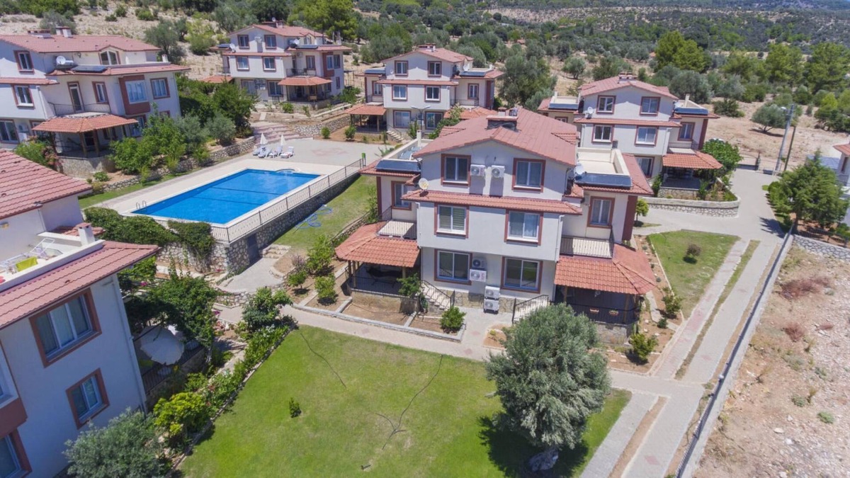 Faralya Villa | Villa with Shared Pool and Sea View in Seydikemer