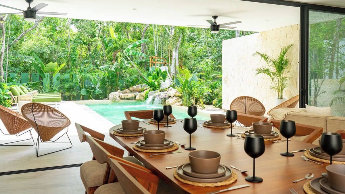 Xpu-Ha House | Villa XPuHa tropical garden between Tulum and Playa del Carmen, near the beach