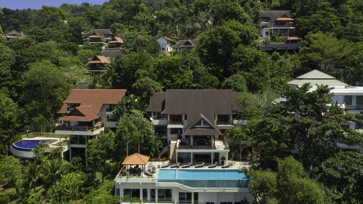 Patong Villa | Villa Yoosook Private Pool Sea View Villa Phuket with pool table, gym and sauna