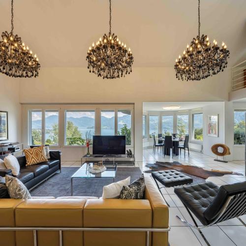 Hergiswil Apartment | Villa Ysara, Pool Villa with lake Lucerne View