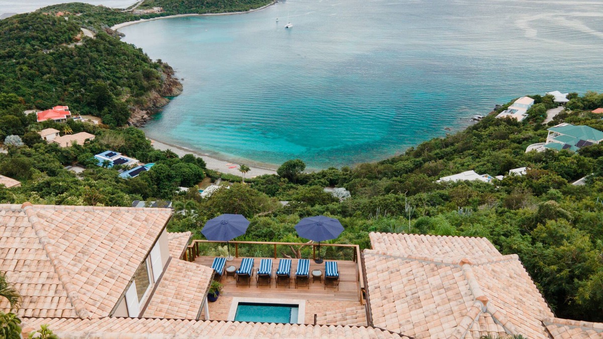 Contant Hill Villa | Villa Zusammen- Gorgeous Views Above Klein Bay! South shore View