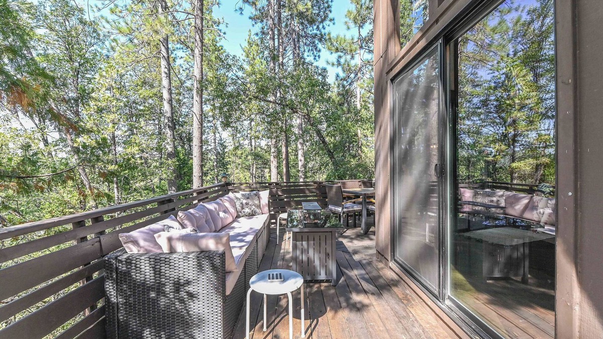 Hathaway Pines Ski Chalet | Vintage Ski Chalet in Stanislaus National Forest with Canyon Views & Spa