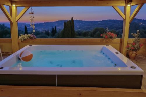 Viros House | Viros Holiday House Breathtaking Views & Private Mini Pool Jacuzzi in Corfu