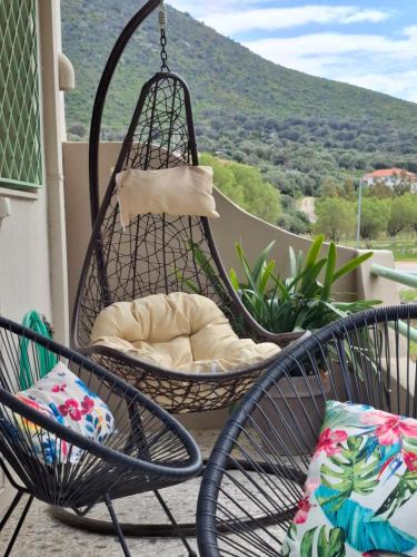 Steni Dirfyos Apartment | Vitamin sea Apartment 4, Άνετο διαμέρισμα.