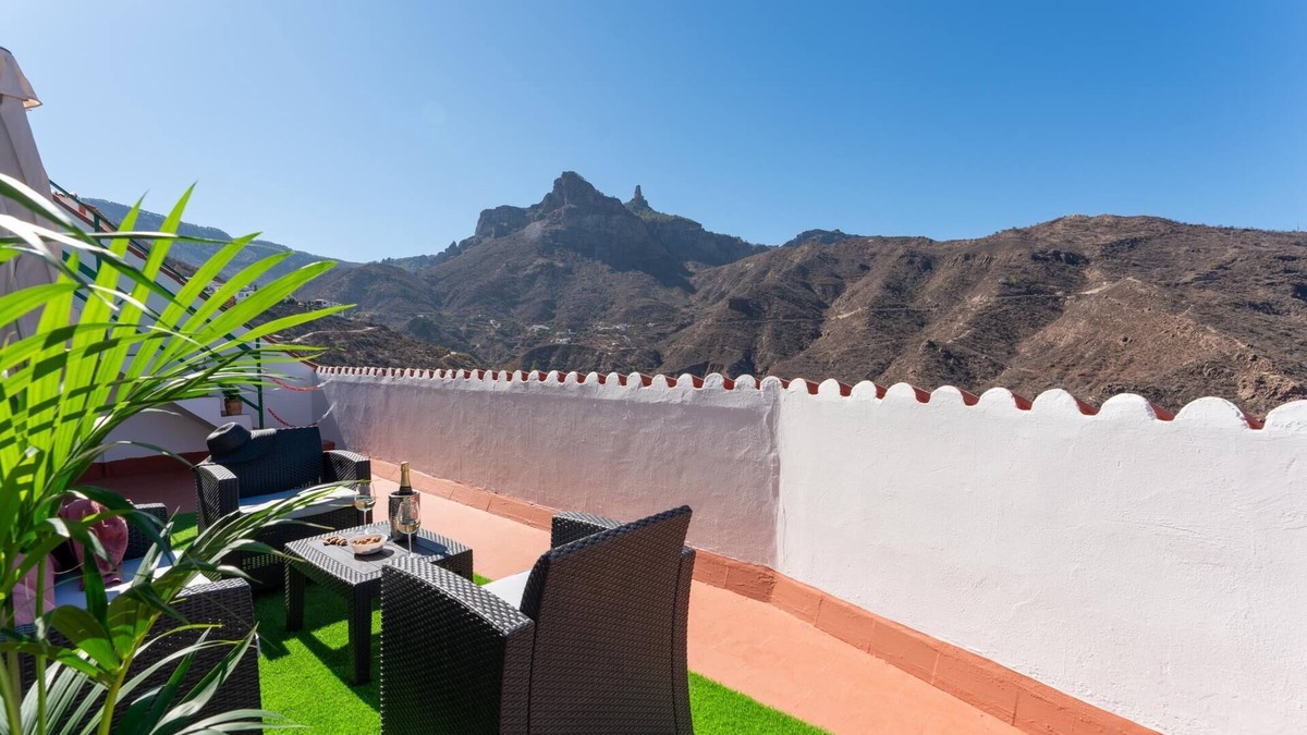Tejeda Apartment | Vivelorural Casa Pepe vistas a la montaña, Tejeda