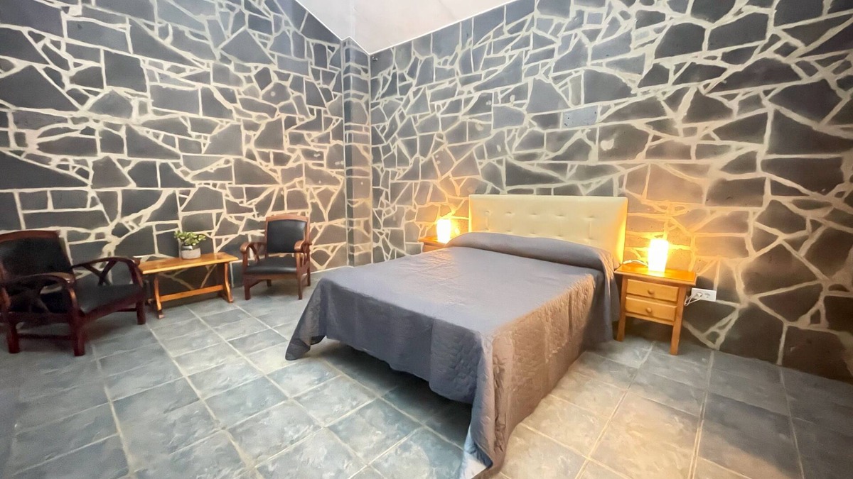 Las Rosas House | volcanic stone hut