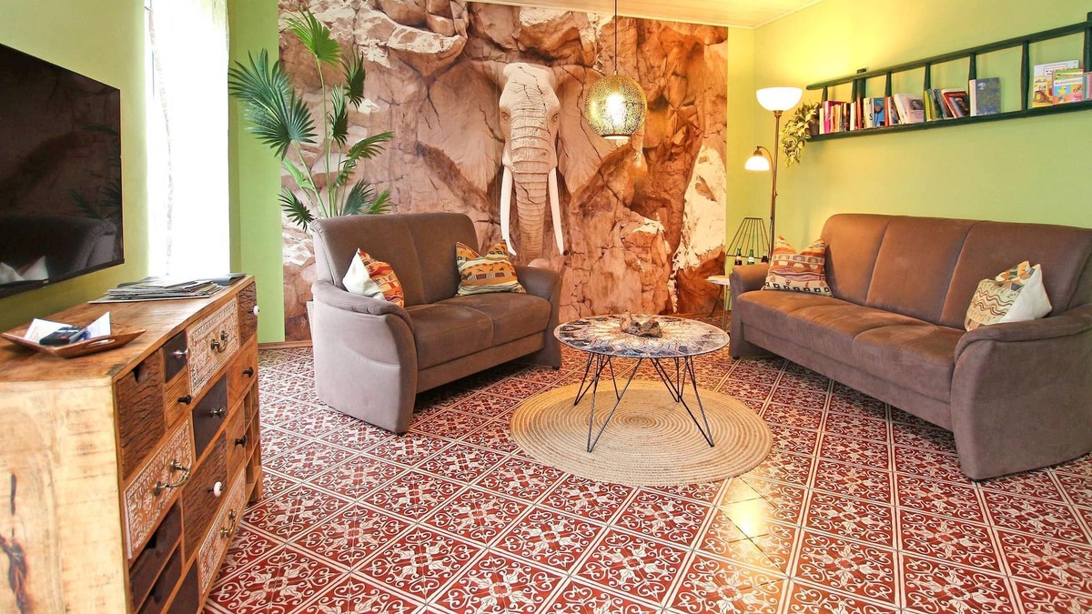 Eggesin Apartment | Vorp 3113 Afrika - Tierfreundlicher Ferienhof Eggesin Vorp 3110