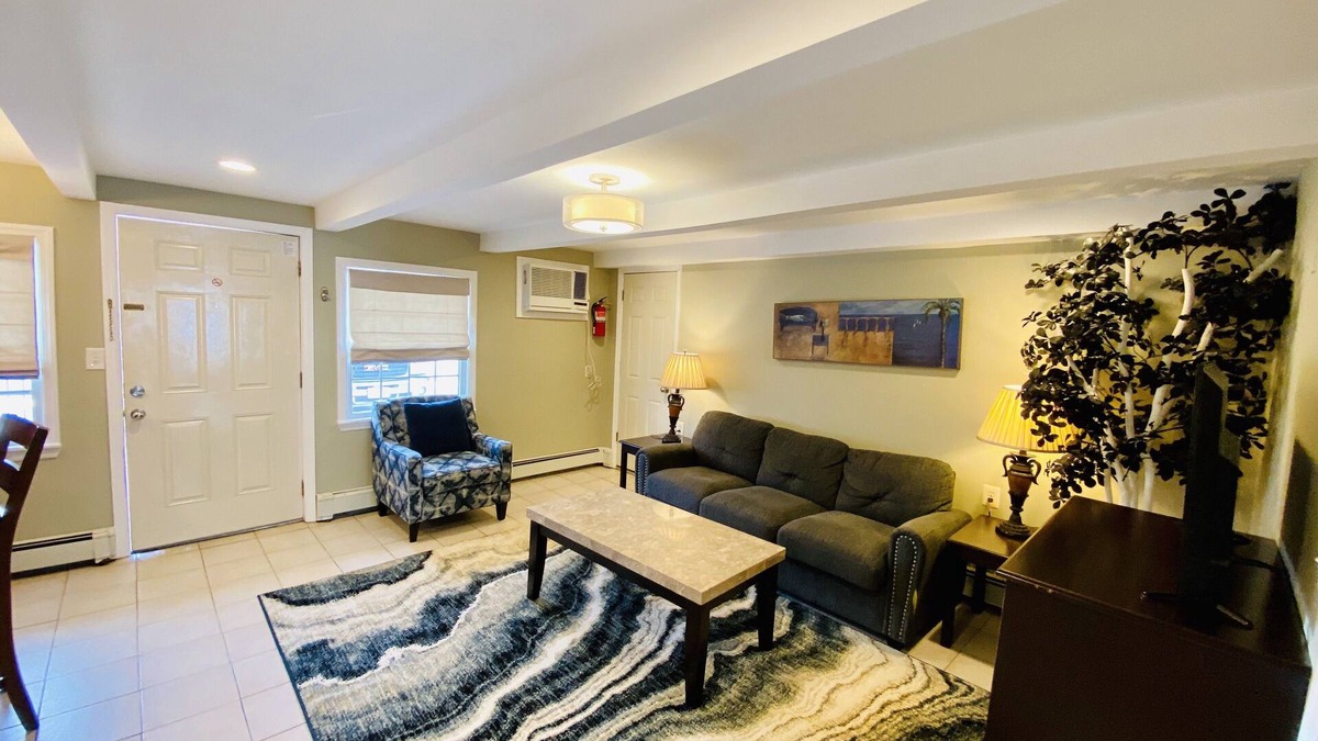Seaside Heights Villa | VRBO PREMIER HOST LISTING - 4 BR BEACH SUITE - TWO POOLS. Full Kit & Liv Rm