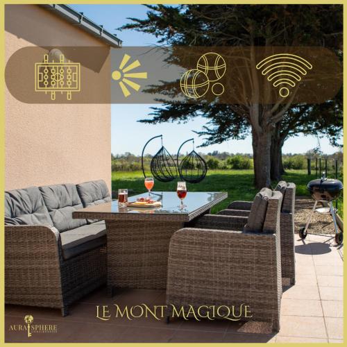 Dragey-Ronthon House | Vue Mt-St-Michel, Élégance, calme et baby-foot Bonzini