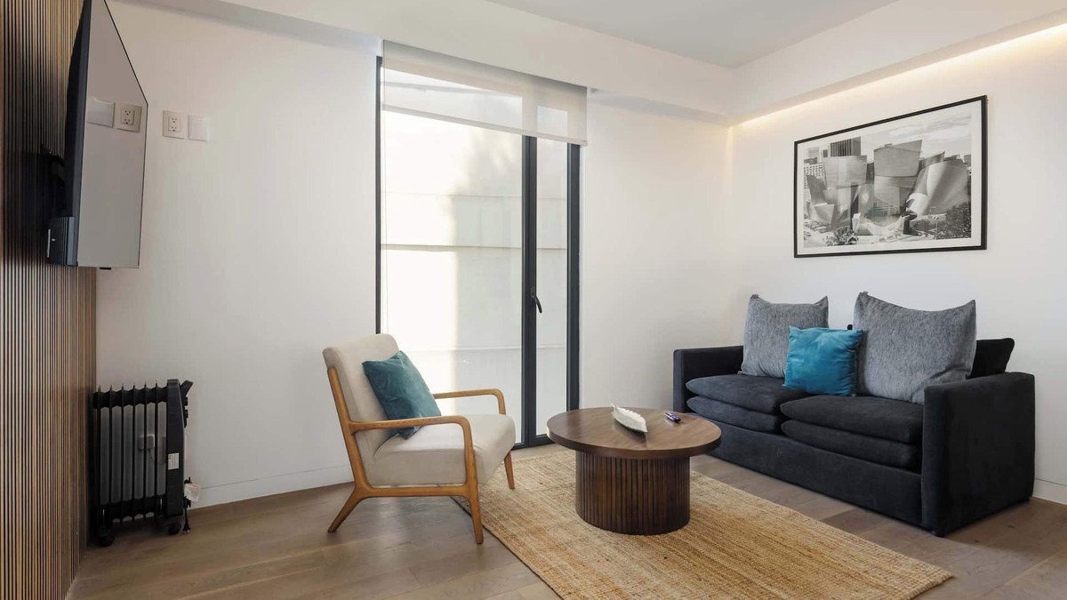Roma Norte Apartment | w* | Modern 1BR in New Building in Roma Norte