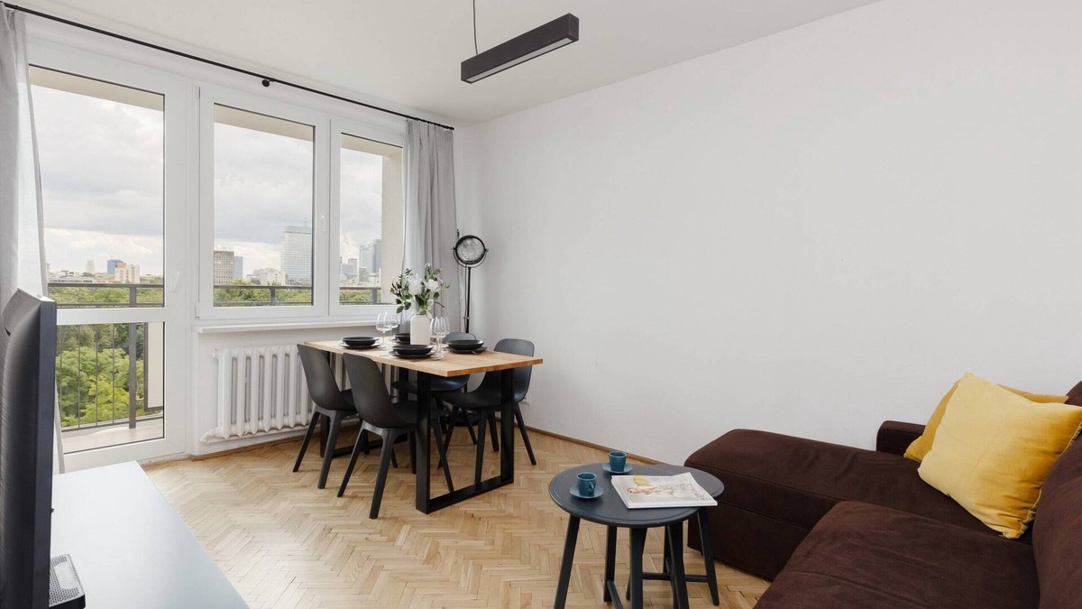 Muranow Apartment | Wałowa 4 | Comfortable Apart| Balcony View