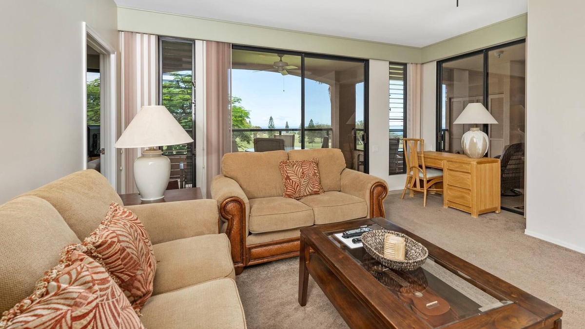 Waikoloa Condo | Waikoloa Fairways 2-Bed 2.5-Bath Golf Front Paradise with AC and Spacious Lanai