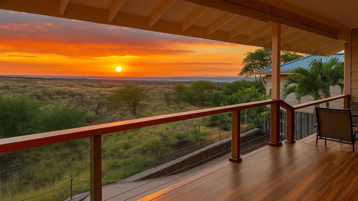 Sunset Ridge House | Waikoloa Luxury 3BR + Ohana Suite w/Ocean Views & Lanai — Hale Akaʻula