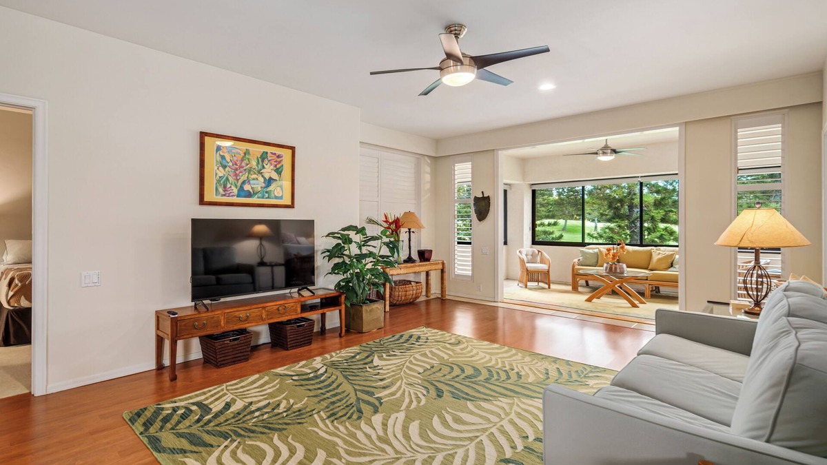 Waikoloa Condo | Waikoloa Village Golf Course Fairway 2-bedroom condo with Central AC-WiFi, Views