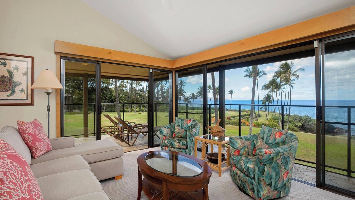 Wailea Condo | Wailea Elua Village 1704 - 2 Bedroom Oceanfront Condo