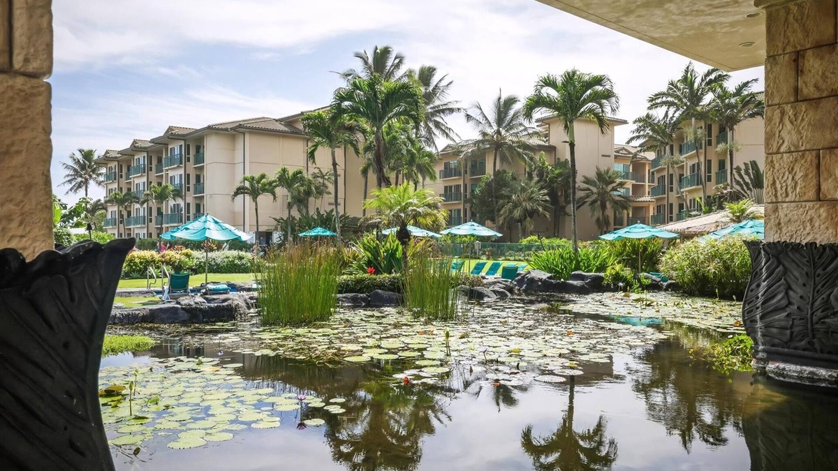 Wailua Apartment | Waipouli Beach Resort Partial Ocean 1 BD 2 BA