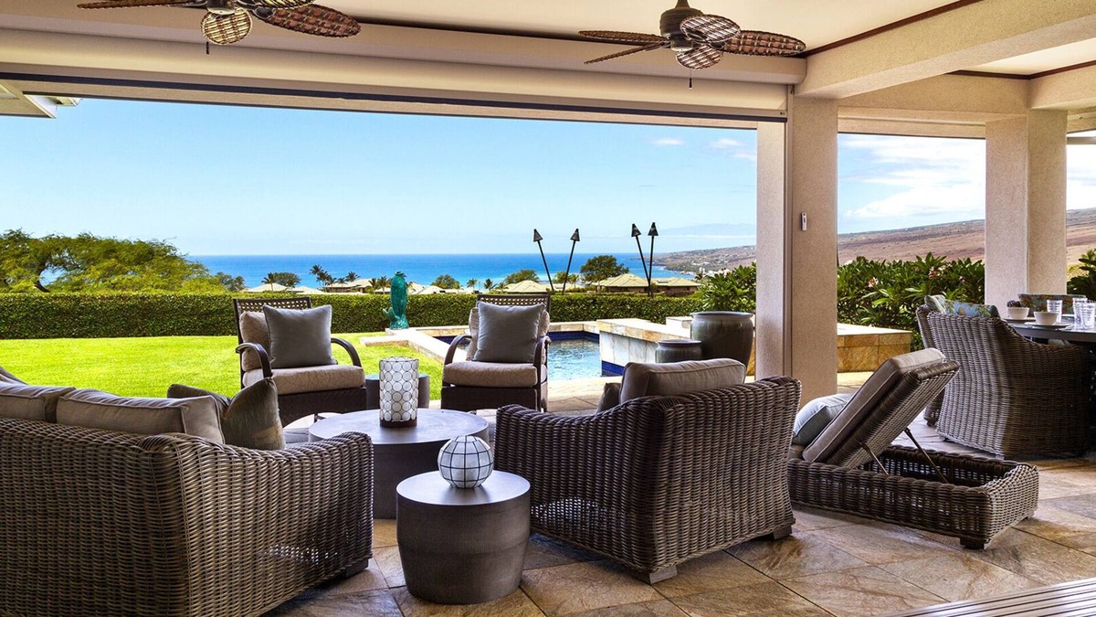 Kamuela Villa | Waiulaula Villa Mauna Kea -Previous Model - Ocean, golf & mountain views!