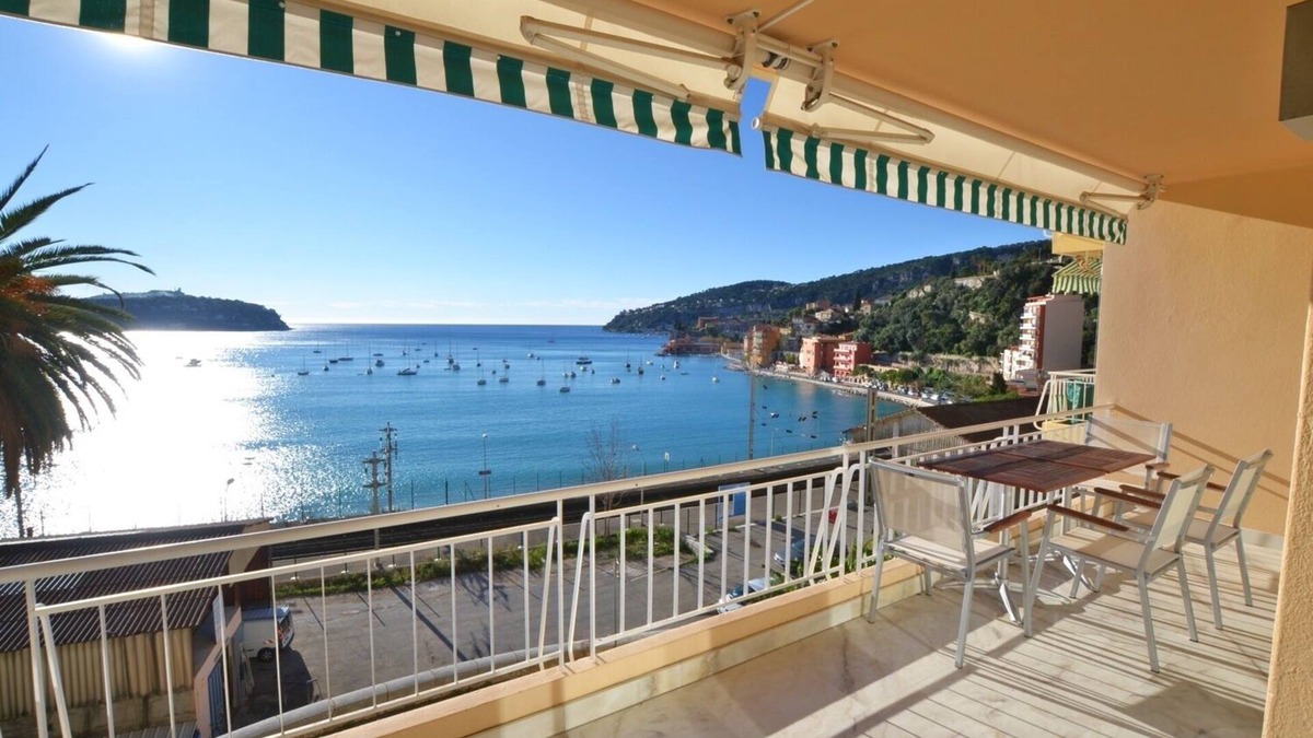 Villefranche-sur-Mer Apartment | Wake Up To The Sound Of The Waves On The Beach.
