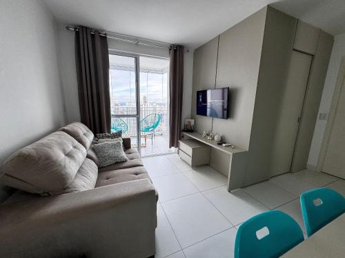 Setor Bueno Apartment | Walk Bueno, ao lado Parque Vaca Brava e Goiânia Shopping