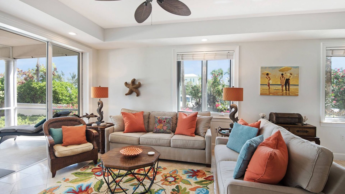 Grace Bay Condo | Walk Out of this Elegant 2 Bedroom Condominium On To Stunning Grace Bay Beach!