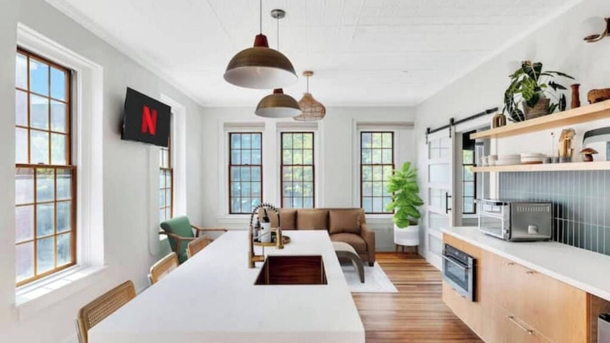Downtown Syracuse Apartment | Walk Score 99 High End Design Remote Work Special