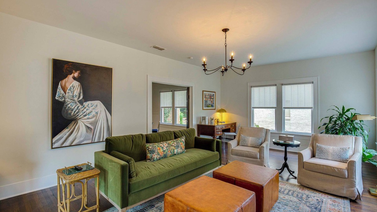 Tyler House | Walk to Bergfeld Park: 1928 Azalea District Home