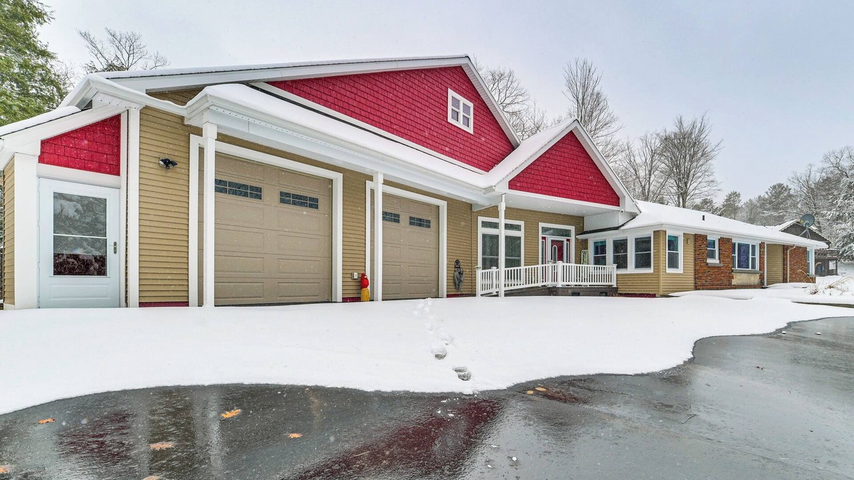 Rogers City House | Walk to Lake Huron Beaches: Home w/Fire Pit!