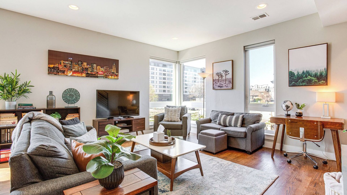 West Colfax House | Walk to Mile High Stadium: Modern Denver Townhome