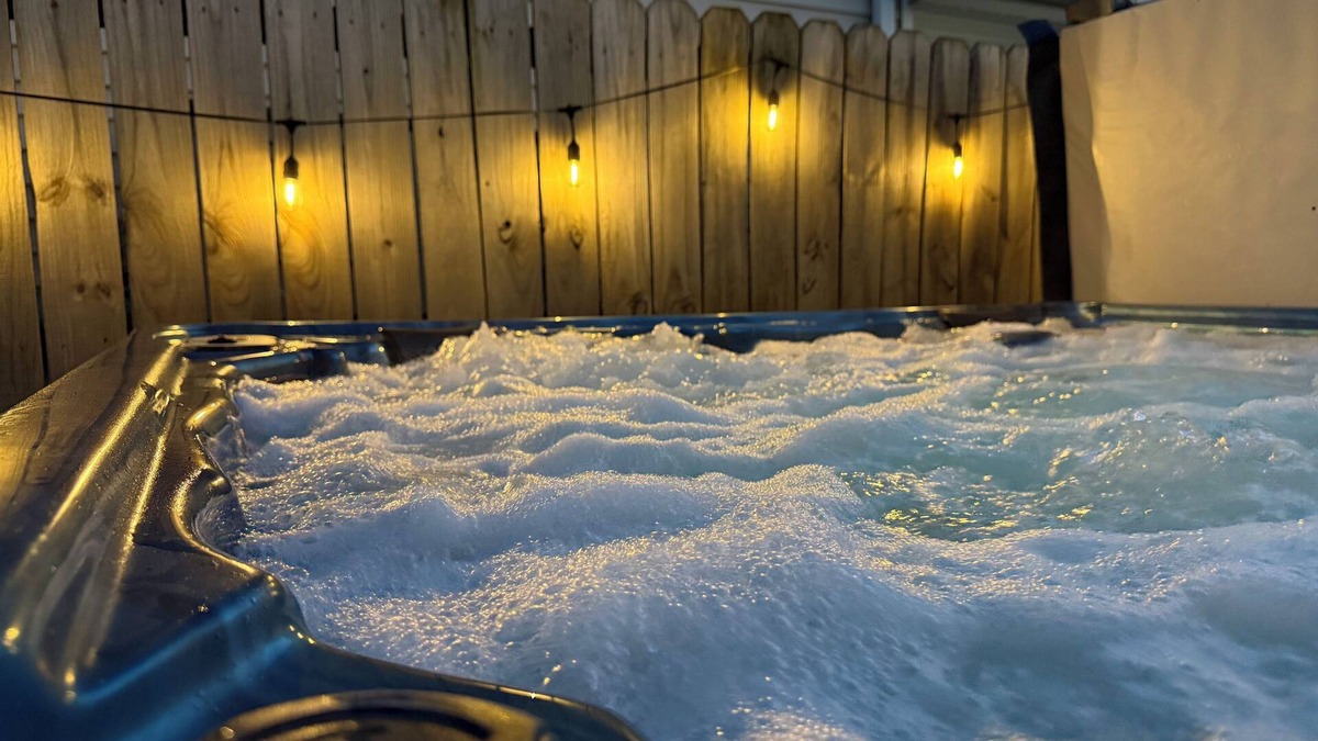 Babe Denny House | Walk to Stadium & Convention, Pet-Friendly Home Well-Stocked and Private Hot Tub