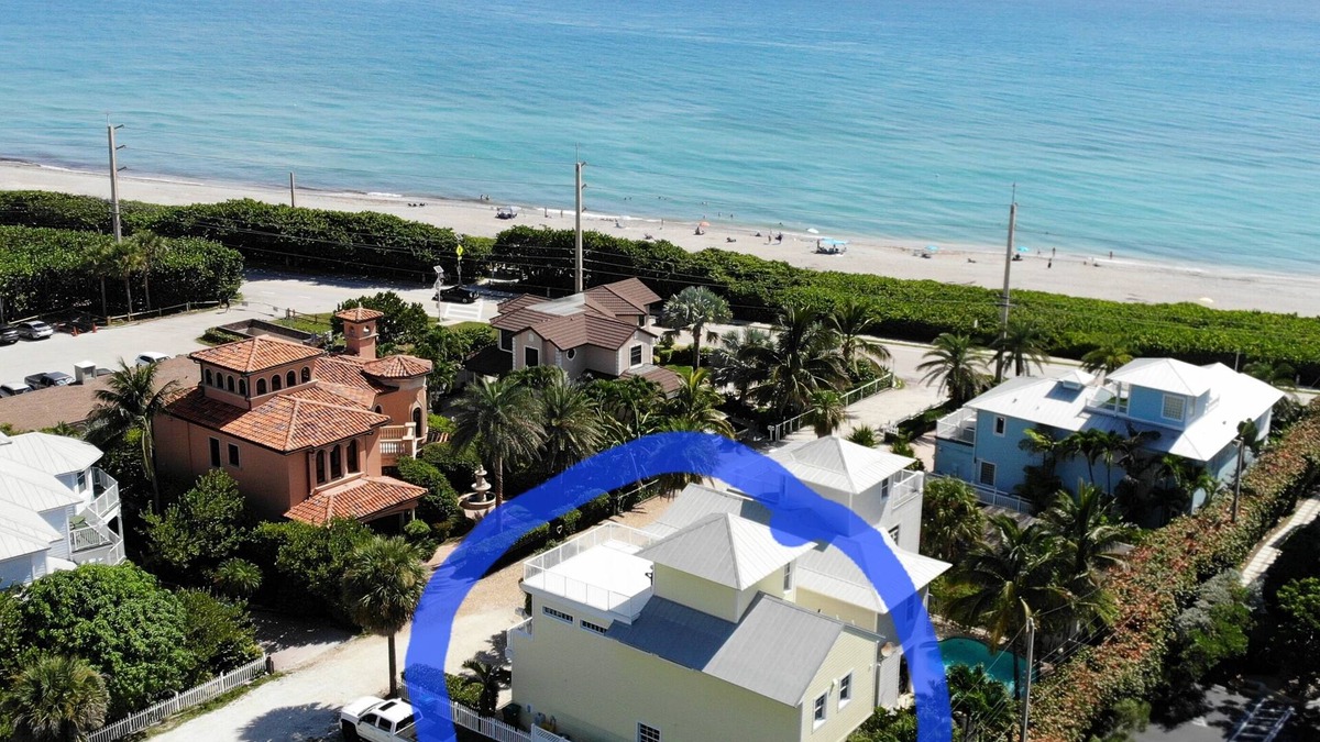 Juno Beach House | Walk to the beach, 300 feet away from the ocean.