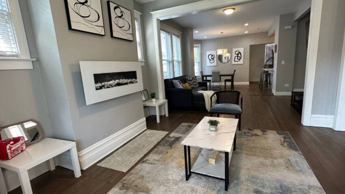 South Shore House | Walk to the Lake! Grill, Fireplace, Sleeps 12