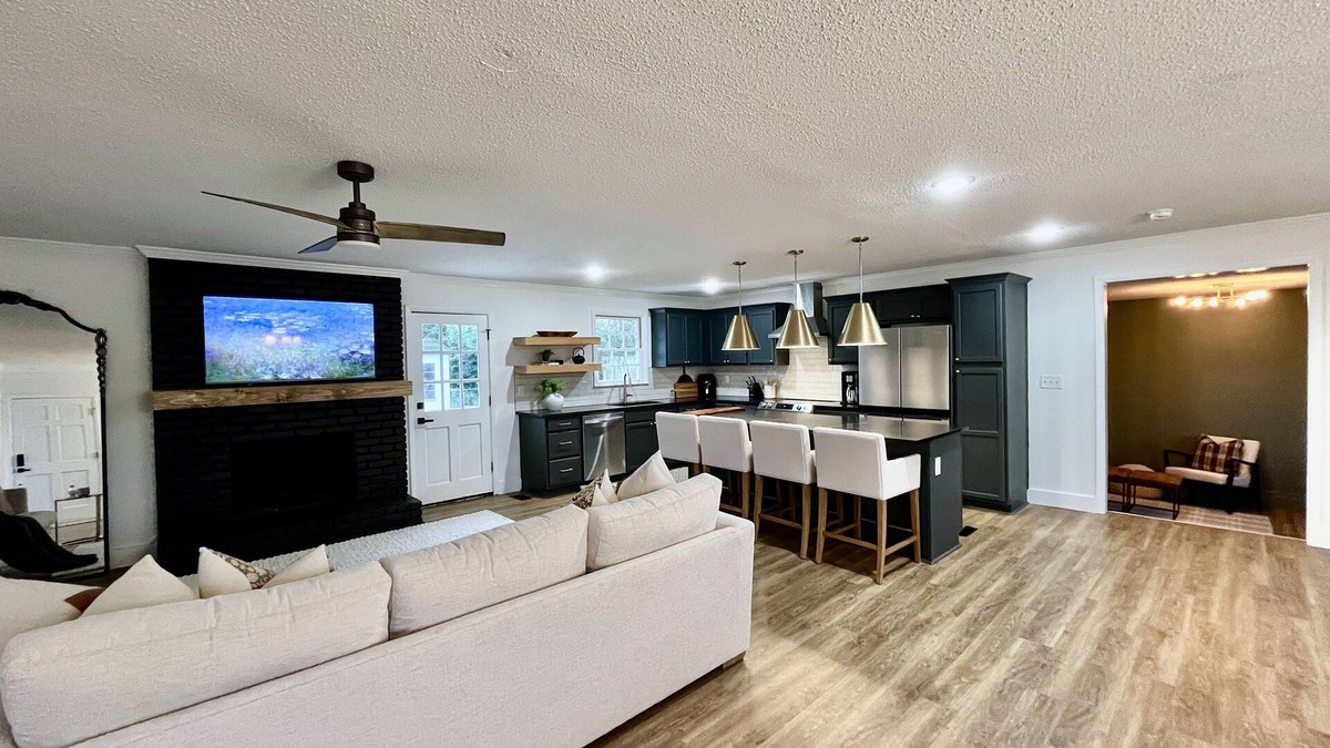 Augusta House | Walk to the Masters! Enjoy the spacious back patio or take a dip in the pool!