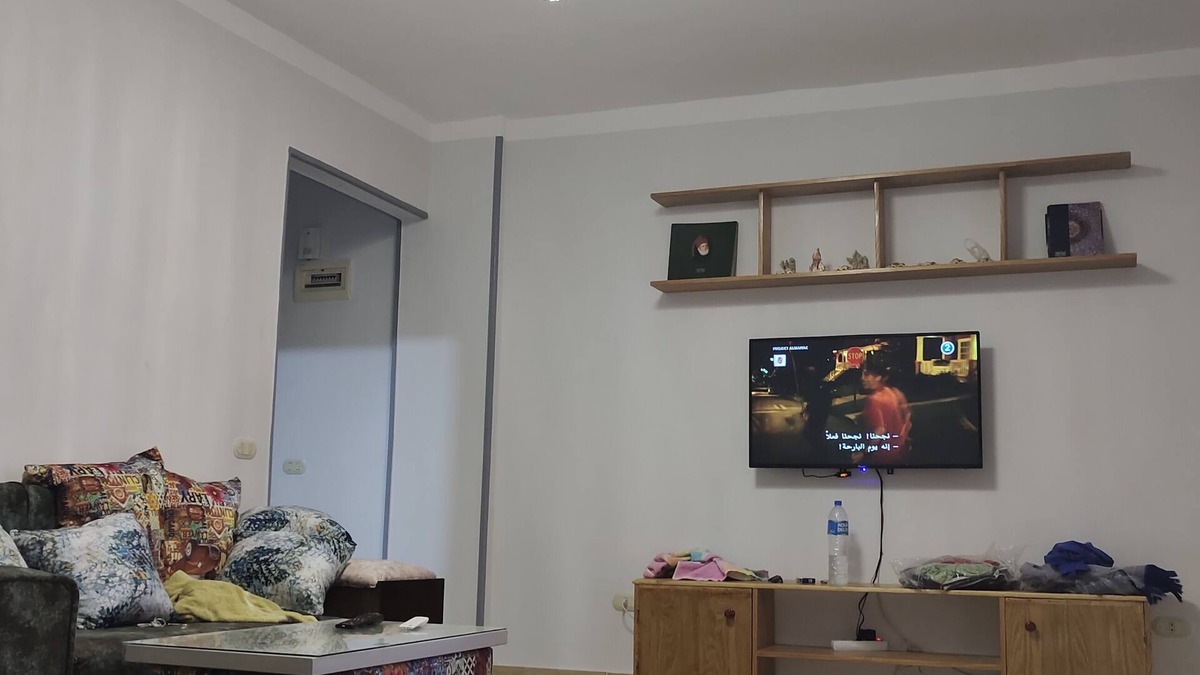 Dahab Apartment | Warm apartment, Spacious living room with cozy dining area,3 beautiful bedrooms.