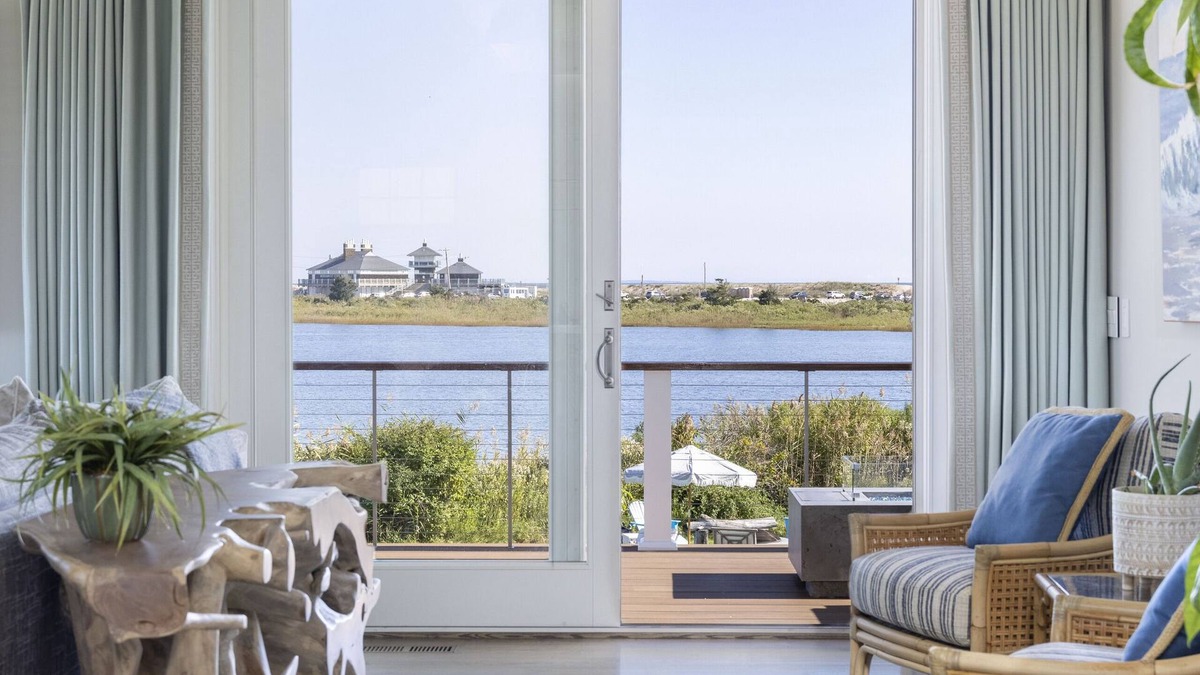 Misquamicut House | Water Front, Dock with Ocean Access, Expansive Pond and Ocean Views