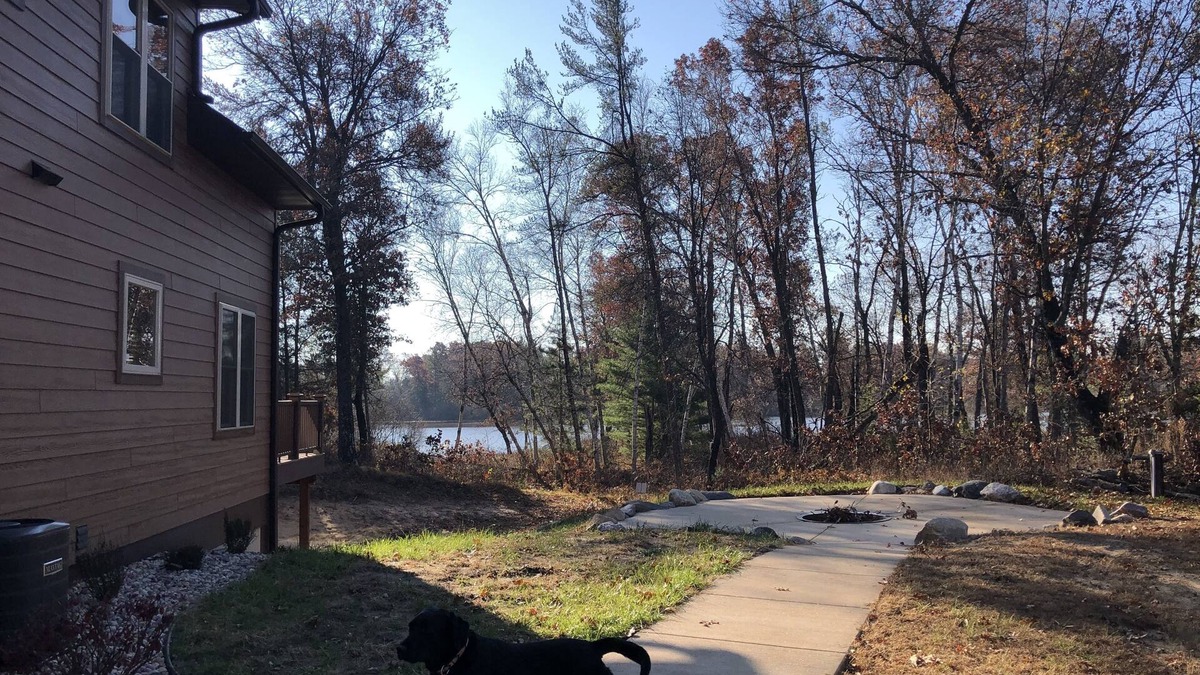 New Lisbon House | Water view 3 acres, near Dells, Cranberry Fest, firepit, private trails